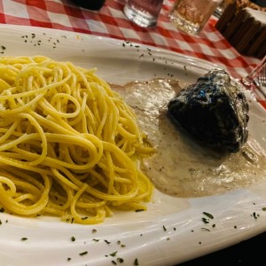 Filete de res a la gorgonzola