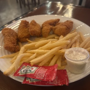 Deditos de pollo
