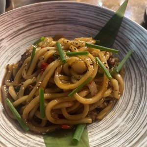 Mongolian beef Udon