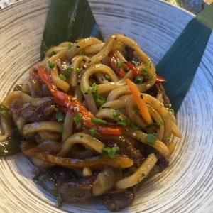 Mongolian Beef Udon