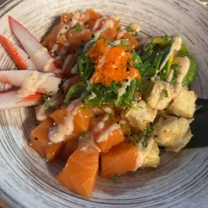 Poke De Salmon Y Atun