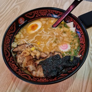 Spicy cheese ramen