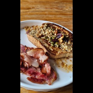 Tostada Francesa y Bacon