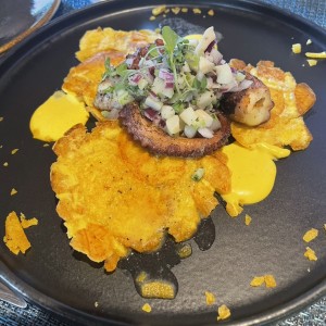 Entradas - Pulpo Parrillero