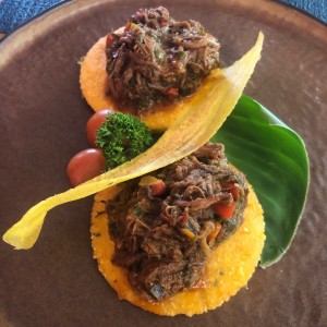 Tortillas con ropa vieja
