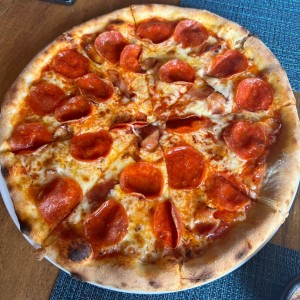 Pizza bacon y miel