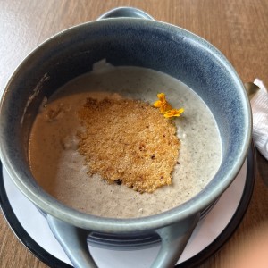 Crema de champiñones 
