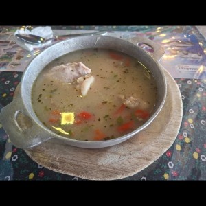 sopa de pollo 