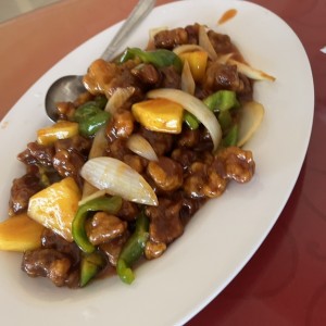 Puerco agridulce 