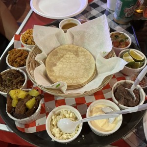 Bandeja para compartir 