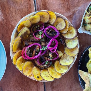Pulpo caramelizado