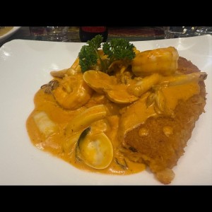 Tacu Tacu de mariscos