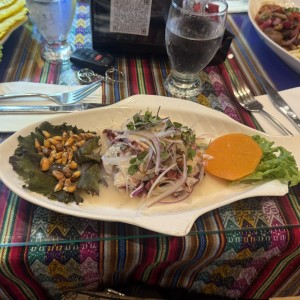 Ceviche de pulpo