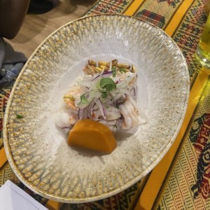 Ceviche de camarones