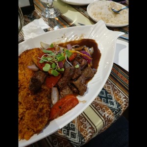 Tacu Tacu de Lomito
