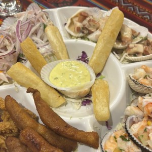 Trio de ceviche