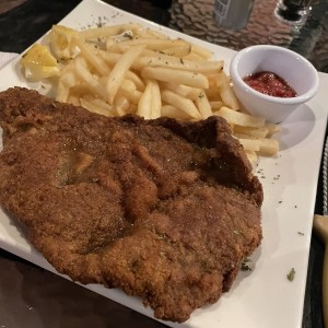 Milanesa de res 