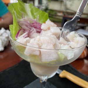 cebiche de corvina