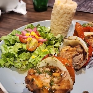 Brochetas - De Pollo