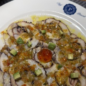 Carpaccio de Pulpo