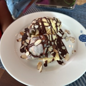  Crepes de nutela 
