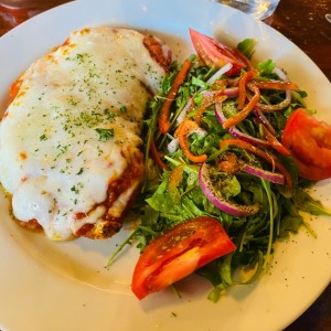 Pollo a la parmesana