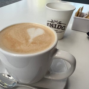 Cappuccino con leche de almendra