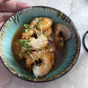 Caracoral's Kitchen - Camarones la chinita