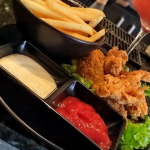 Deditos de pollo