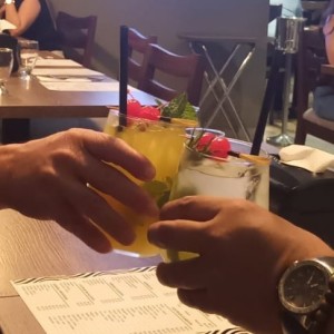Margarita de Maracuya y Caipirinha