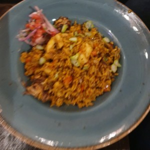 Arroz con mariscos