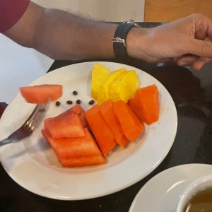 Frutas del desayuno americano