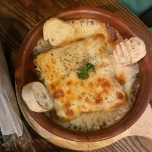 Lasagna de pollo y espinacas