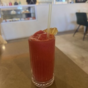 Jugo de fresa