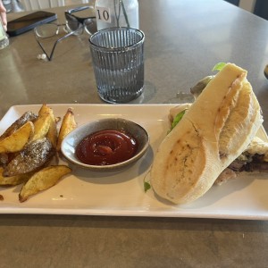Panino de carne de res