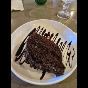postre de chocolate