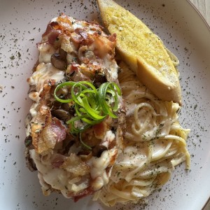 Milanesas - HONGOS Y BACON