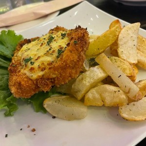 Filete de pechuga se pollo, delicioso.
