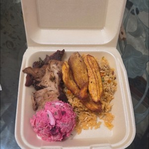 comida con pernil