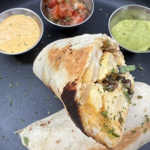 Egg burrito