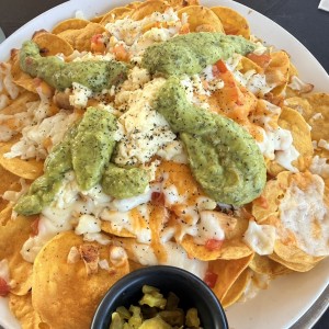 Nachos de pollo