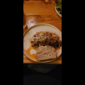 Ragu de costilla con fetuchinni