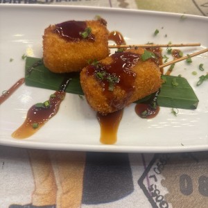 Tentadoras Entradas - Brochetas de Queso