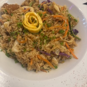 Nasi Goreng de Mariscos