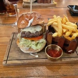 BURGER WAVE (CARNE O POLLO)