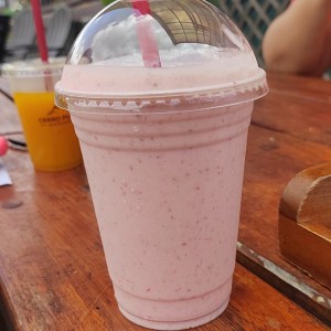 Batido de fresa
