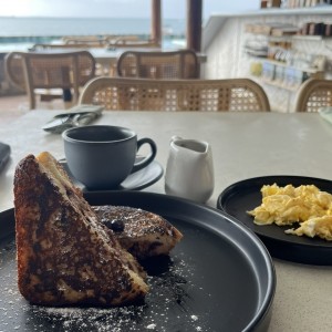 Almond french toast sandwich
