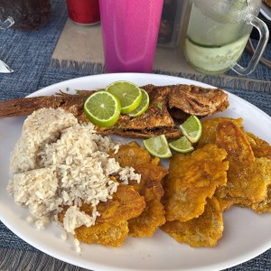 Pescado frito