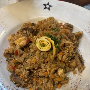 Arroz Cantonés con Cerdo