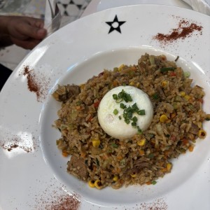Arroz Cantonés con Cerdo